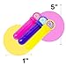 Boley 36 Count Bubble Sticks Pack - Blue, Yellow, and Pink Bubbles Sticks for Kids, Children, Toddlers - Large Bulk Pack for Party Favors and Stocking Stuffers!