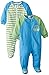Gerber Baby Boys' 2-Pack Sleep 'N Play-Closeout, Bear Green, 0-3 Months