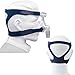 Enshey Universal Headgear Full Mask Replacement Part CPAP Ventilator Headband Comfort Gel Breath Machine Head Band Lightweight and Aseptic for Respironics Resmed Resmart Without Mask