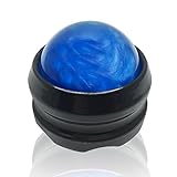 Massage Ball, Massage Roller Ball, eBoTrade Manual Back Roller Massager Self Massage Therapy Tool for Sore Muscles, Pain Relief, Joint Pain, Essential Oils or Lotion Relax Blue