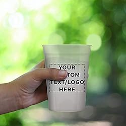 Custom Disposable Plastic Cups 12 oz. Set of