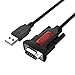 USB to RS232 DB9, GANA 9-Pin USB Serial Cable Converter for Routers, Switches and other Serial Port Equipped Devices Supporting Windows 10/8/7/Vista/XP/2000 and Mac OS X 10.6 to 10.11