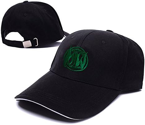 HEJIAXIN Motionless In White Band Logo Adjustable Baseball Caps Unisex Snapback Embroidery Hats - Black/Green