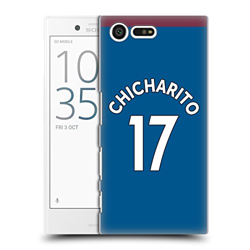 Official West Ham United FC Chicharito 2018/19 Players Away Kit Group 1 Hard Back Case for Sony Xperia X Compact