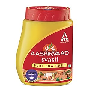 Aashirvaad Svasti Pure Cow Ghee – Desi Ghee with Rich Aroma – 1L