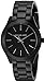 Michael Kors Women's Mini Slim Runway Black Watch MK3587
