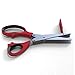 Kitchen Herb Shears (5 Blades) and Multi-purpose Kitchen Scissors Set, Red and Black, Stainless Steel, Plus 121 Cooking Secrets Ebook