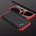 ATRAING Galaxy S9 Case, 3 in 1 Ultra-Thin PC Hard Case Cover for Samsung Galaxy S9 (Red+Black+Red)
