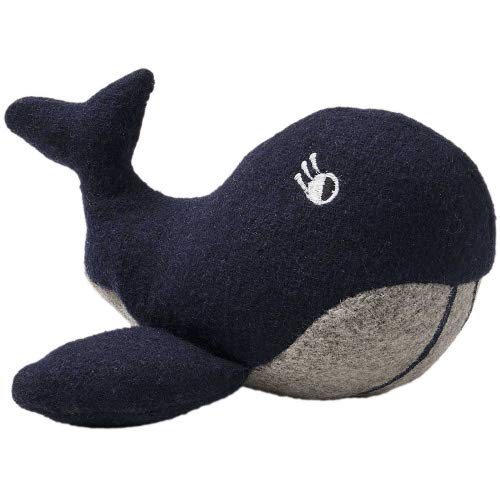 HUNTER Eiby Whale Dog Toy, Blue, 24 cm