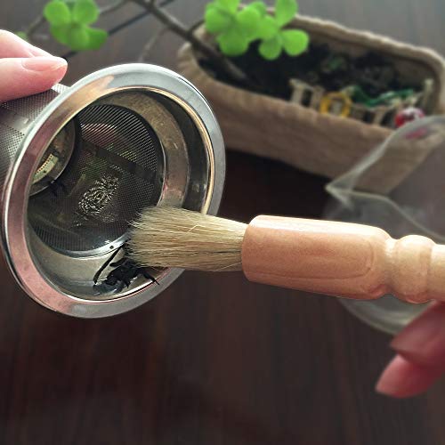 4 Packs Coffee Grinder Brush,DanziX Wooden Cleaning Brush for grinders and pasta makers-2 Size - Thumbnail 6