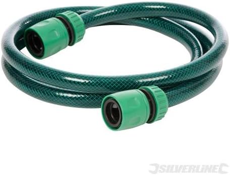 Silverline353266 Hose Connection Set 1/2" Female, Green