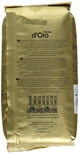 Dallmayr Kaffee Crema d'Oro 500g Kaffeebohnen (1 x 500 g) – Bild 3
