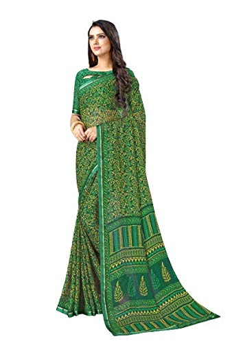 chiffon party wear saree on amazon