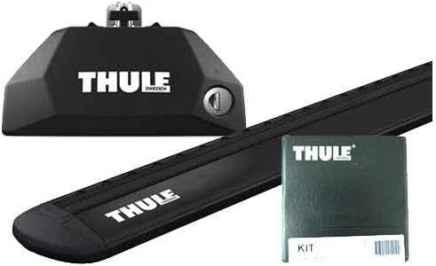 Amazon Thule スーリー Bmw 3シリーズツーリング F31 G21 ダイレクトルーフレール付 用 ルーフキャリア取付3点セット フット7106 ウイングバー ブラック 7112b キット6007セット ルーフキャリアアクセサリ 車 バイク