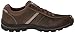 Skechers USA Men's Braver Alfano Oxford,Dark Brown,9 M US