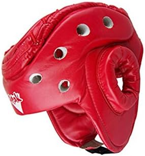 XHSPORT Head Guard MMA Boxing Punch Helmet Kick Taekwondo Helmet Red S