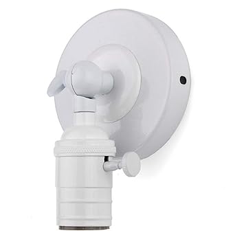 Docooler Wall Lamp Modern Vintage Bulb Holder Socket Sconce Hard