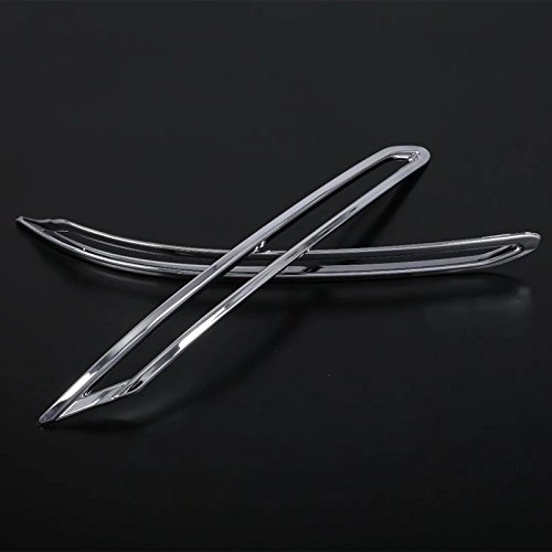 For Honda Accord 2018 2019 ABS Chrome Rear Back Fog Lamp Light Cover Trim 2PCS Exterior Trim Car Styling Accessories - Thumbnail 5