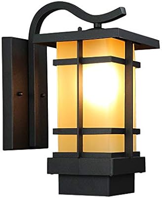 E27 Outdoor Wall Light Exterior Lantern Waterproof Aluminum