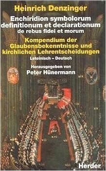 Denzinger Schonmetzer