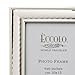 Eccolo World Traveler Hammered Silver Plated Frame, Holds a 4 x 6-Inch Photo