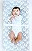 100% Organic Cotton Baby Lounger or Changing Pad Covers with Reenforced Safety Strap Holes. Fits Evolur, Munchkin, Delta, Snuggle Me and More. Multi-Use, 3 Pk of Covers Only.