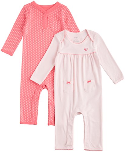 UPC 888510000617, Carter&#39;s Baby Girls&#39; 2 Pack Coverall Set (Baby) - Pink - 6 Months