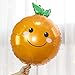 GIHOO 8pcs Fruit & Vegetable Aluminum Foil Balloons for Birthday Decoration - Helium Balloon for Summer Wedding Baby Shower Party Supplies
