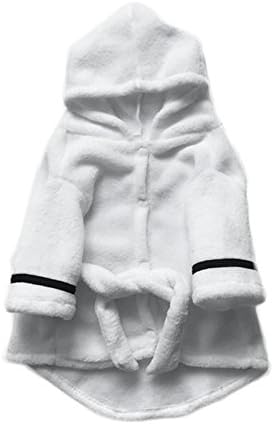 Foerteng Absorbent Pet Towel Easy Wear Microfiber Dog Towel Puppy Bath Towel Pet Drying Towel Pet Bath Robe for Dogs & Cats - Dries Your Pet Faster!