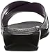 FitFlop Women's Aix Leather Slide Sandals dress Sandal, All Black, 6 M US