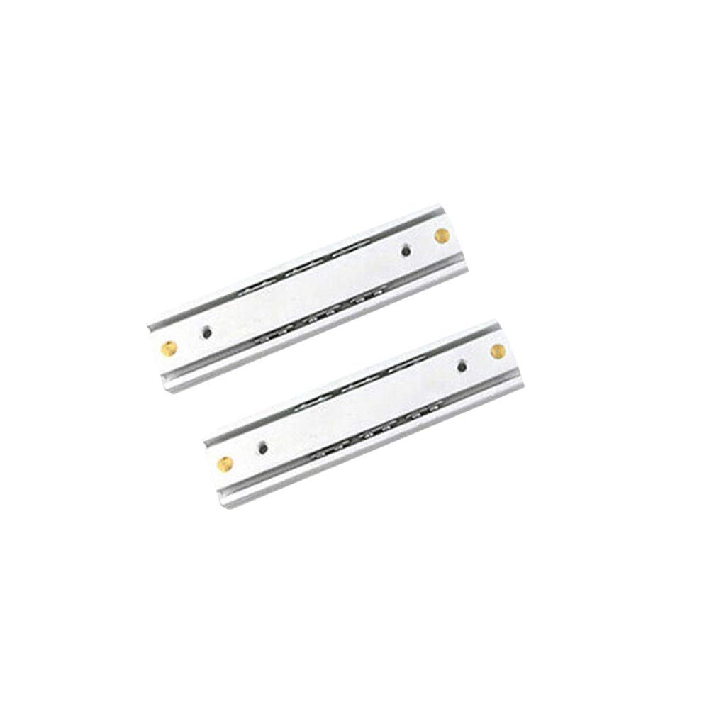 TOOLDO Pair of Heavy Duty Ball Bearing Drawer Runner Slides Draw Depth for 16mm Full Extension Drawer Runners 16mm Wide x 70mm