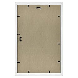 MCS Studio Gallery Frame, White Woodgrain, 14 x 22