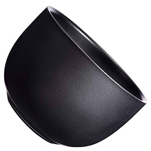 Matte Black Shaving Kit Gift for Men - Shaving Stand,Long-Handled Safety Razor,Shaving Brush,Shaving Bowls,Shaving Soap,Unbreakable Mirror and 10 Replacement Blades