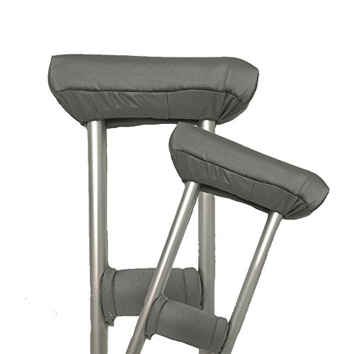 Crutch Pad Covers Underarm Cushions & Hand Grip Pads with Comfortable