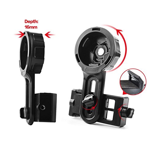 Gosky Binocular Spotting scope Smartphone Adapter Quick Alignment