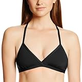 TYR Sport Solid Triangle Bra, Black, Medium