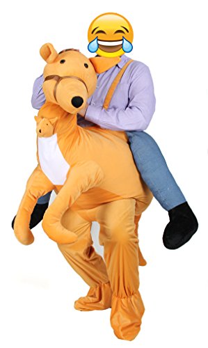 Ride Me Adult Carry On Fancy Dress Piggy Back Mens Costume by You Look Ugly Today