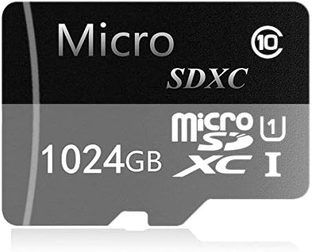 SAIUK 1024GB Micro SD Card 1TB Class 10 Memory SDXC TF Card with Adapter