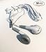 LowCostEarbuds Pack of 50 White/Gray 3.5mm in Ear Earbuds/Headphones/Earphones