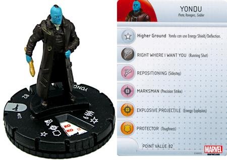 Marvel Heroclix Guardians of The Galaxy Movie Yondu #012