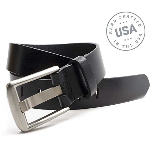Nickel Free Titanium Wide Pin Black Belt (38 inch)