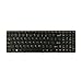 ACOMPATIBLE Keyboard for Lenovo Ideapad G580 G580A G585 G585A V580 V585 Z580 Z580A Z585 Z585A Black Keys Black Frame US Layout