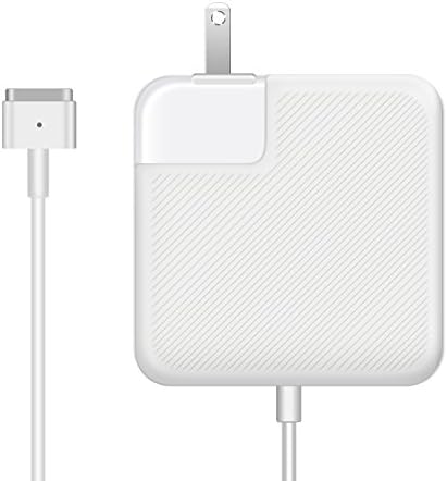 Macbook Pro Charger, Nuoo Ac 60w Magsafe 2 T-Tip Power Adapter Charger For MacBook Pro 13-inch ( After Late 2012 )