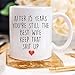 YouNique Designs 15 Year Anniversary Coffee Mug for Her, 11 Ounces, 15th Wedding Anniversary Cup For Wife, Fifteen Years, 15th Year (White)