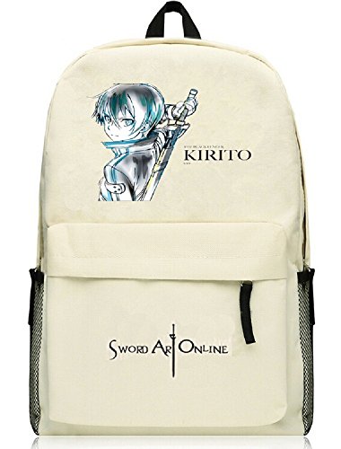 Siawasey® Anime Sword Art Online Cartoon Cosplay Backpack School Shoulder Bag