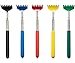 Extendable Back Scratcher - 5 Set - Telescoping & Retractable Scratcher/Massager by Fran's Essentials