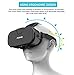 VR headset with Bluetooth Remote Controller AOINE F3 Virtual Reality Headset / Gamepad for Large Viewing Immersive Experience VR Goggles 3D Movies / Games in Smartphones with 4.7-6.2 inch Screen