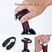 Victagen Electric Wine Opener, Cordless USB Rechargeable, Stainless Steel Electric Opener ,Wine Accessories Gift Set with Foil Cutter,Wine Pourer and Vacuum Sealer