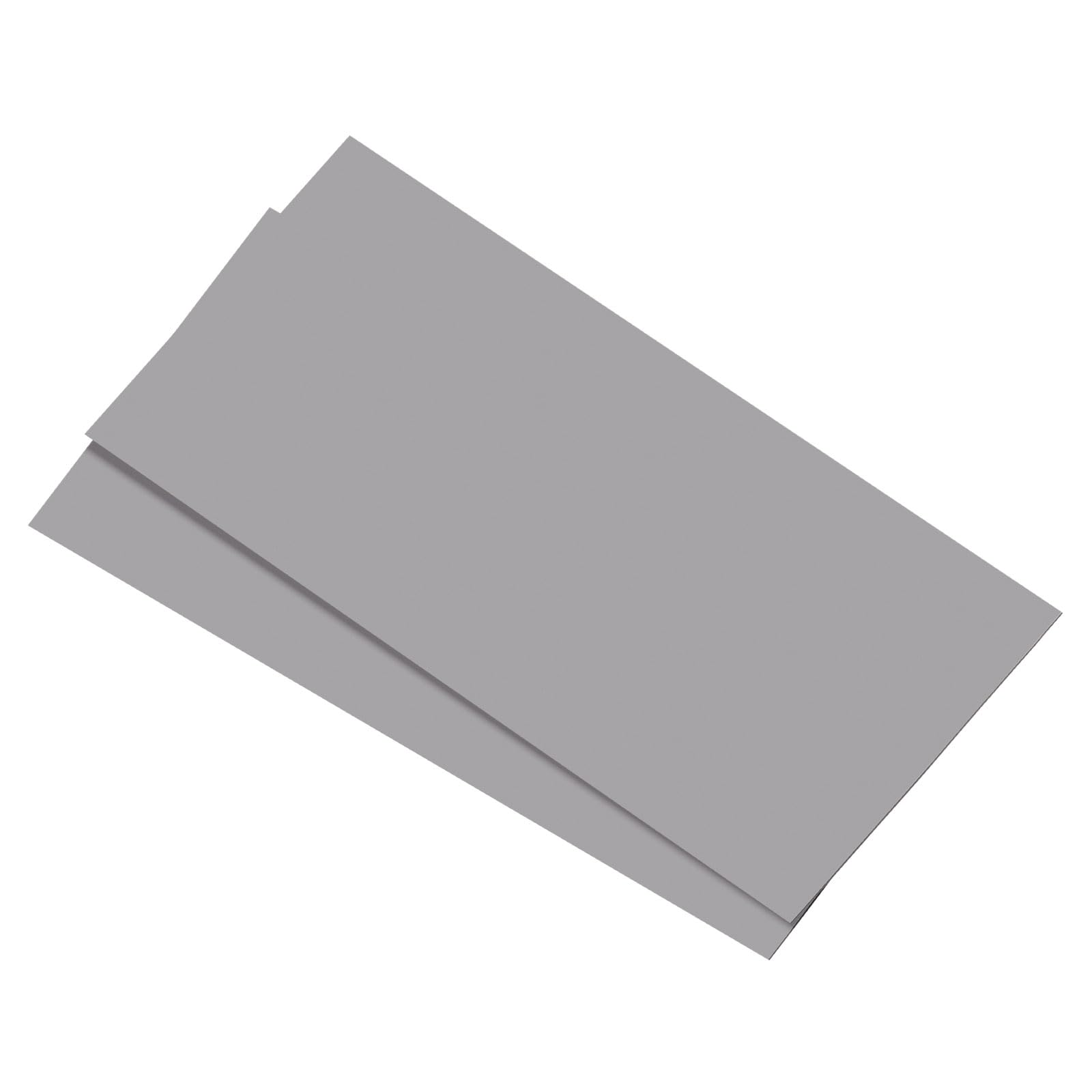 PATIKIL 11.8"x5.5" Magnetic Vent Cover, 2 Pack Floor Wall Air Registers Cover Strong Magnet Vent Blocker for Home RV HVAC Fireplace Furnace, Silver Gray