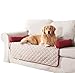 Quick Fit Wubba Reversible Pet Bed Couch Cover for Dogs, 45×34, Garnet-Naturalthumb 1